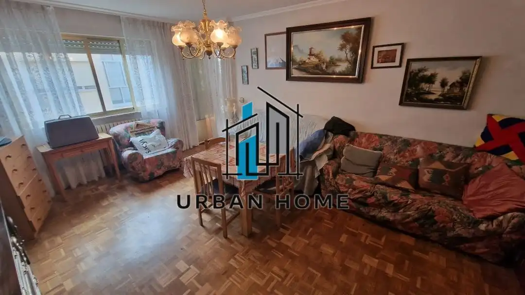 Living room of Flat for sale in Villarejo de Órbigo  with Heating, Terrace and Storage room