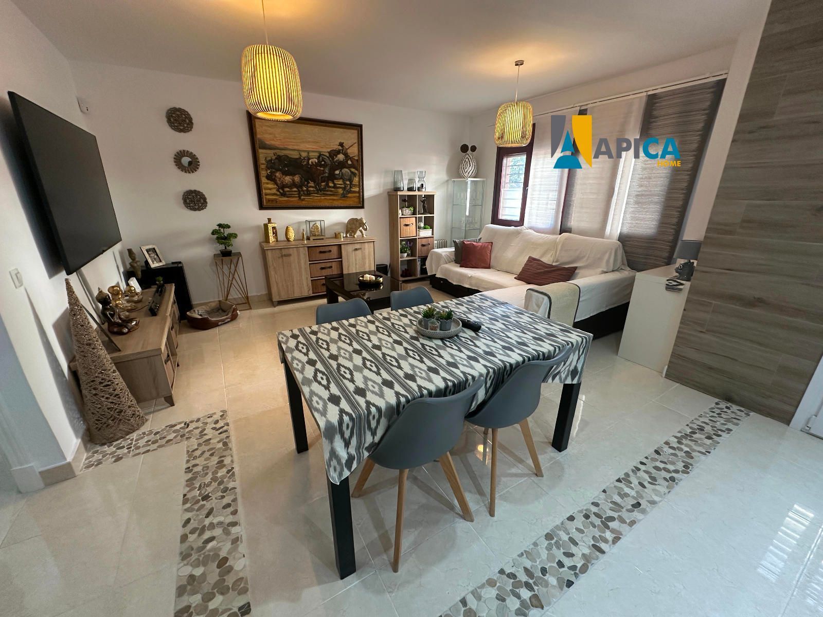 Sala de estar de Piso en venta en El Puerto de Santa María con Aire acondicionado, Piscina y Piscina comunitaria