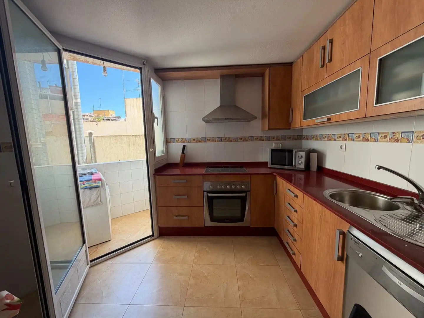 Kitchen of Flat for sale in Águilas  with Air Conditioner and Furnished