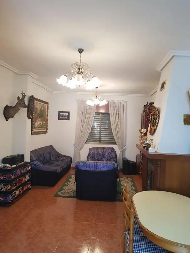 Sala de estar de Casa o chalet en venta en Cascajares de la Sierra con Calefacción y Amueblado