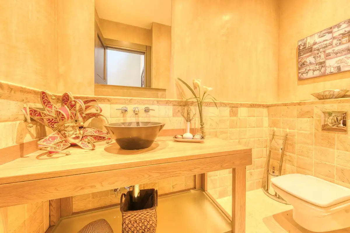 Baño de Casa o chalet en venta en Sotogrande con Aire acondicionado, Jardín privado y Terraza