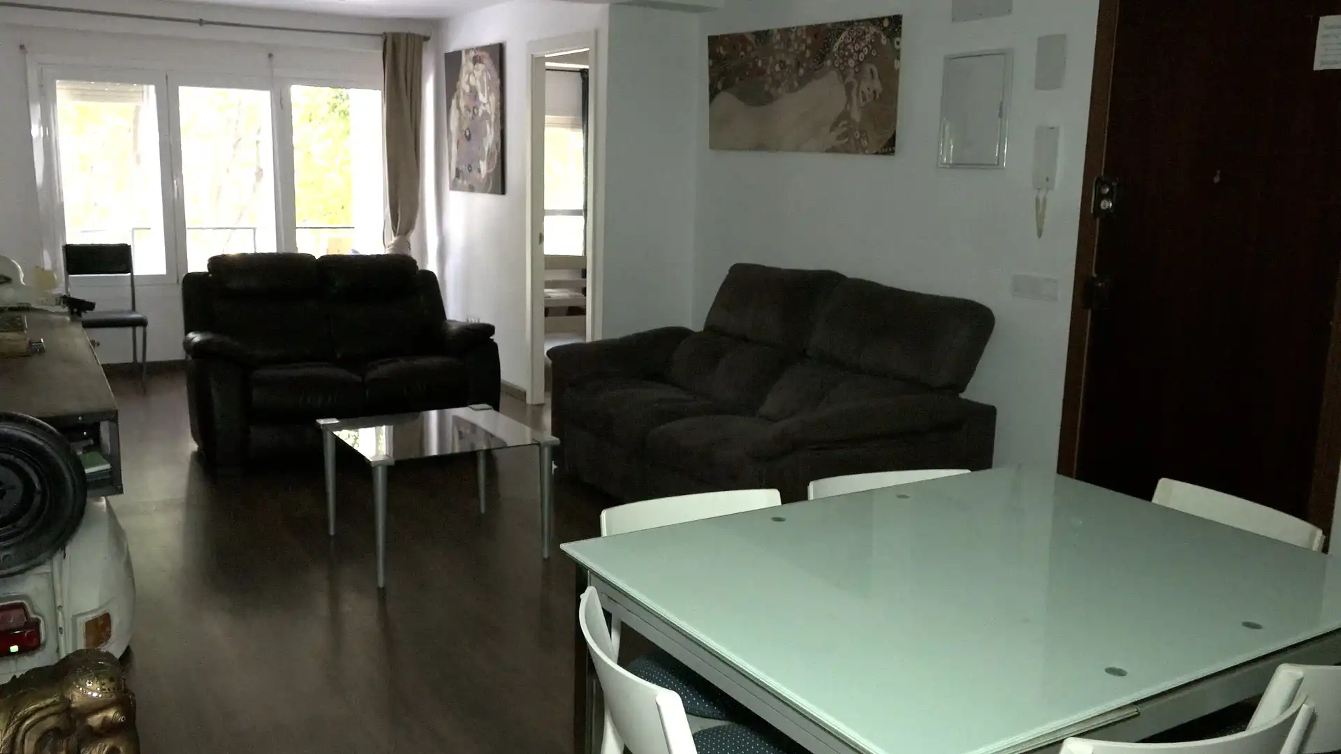 Sala d'estar de Pis en venda en  Palma de Mallorca amb Parquet i Balcó