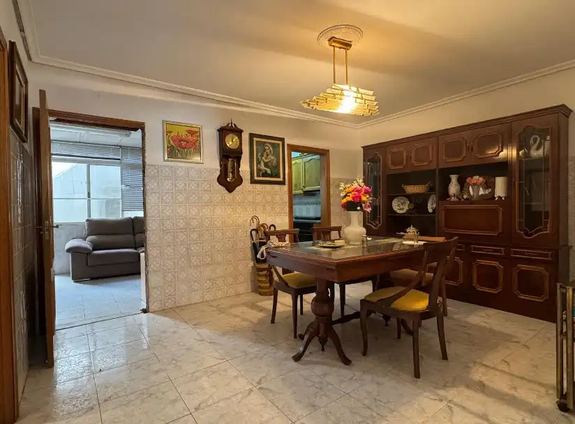 Dining room of Houses for sale in Castellón de la Plana / Castelló de la Plana  with Terrace, Storage room and Furnished