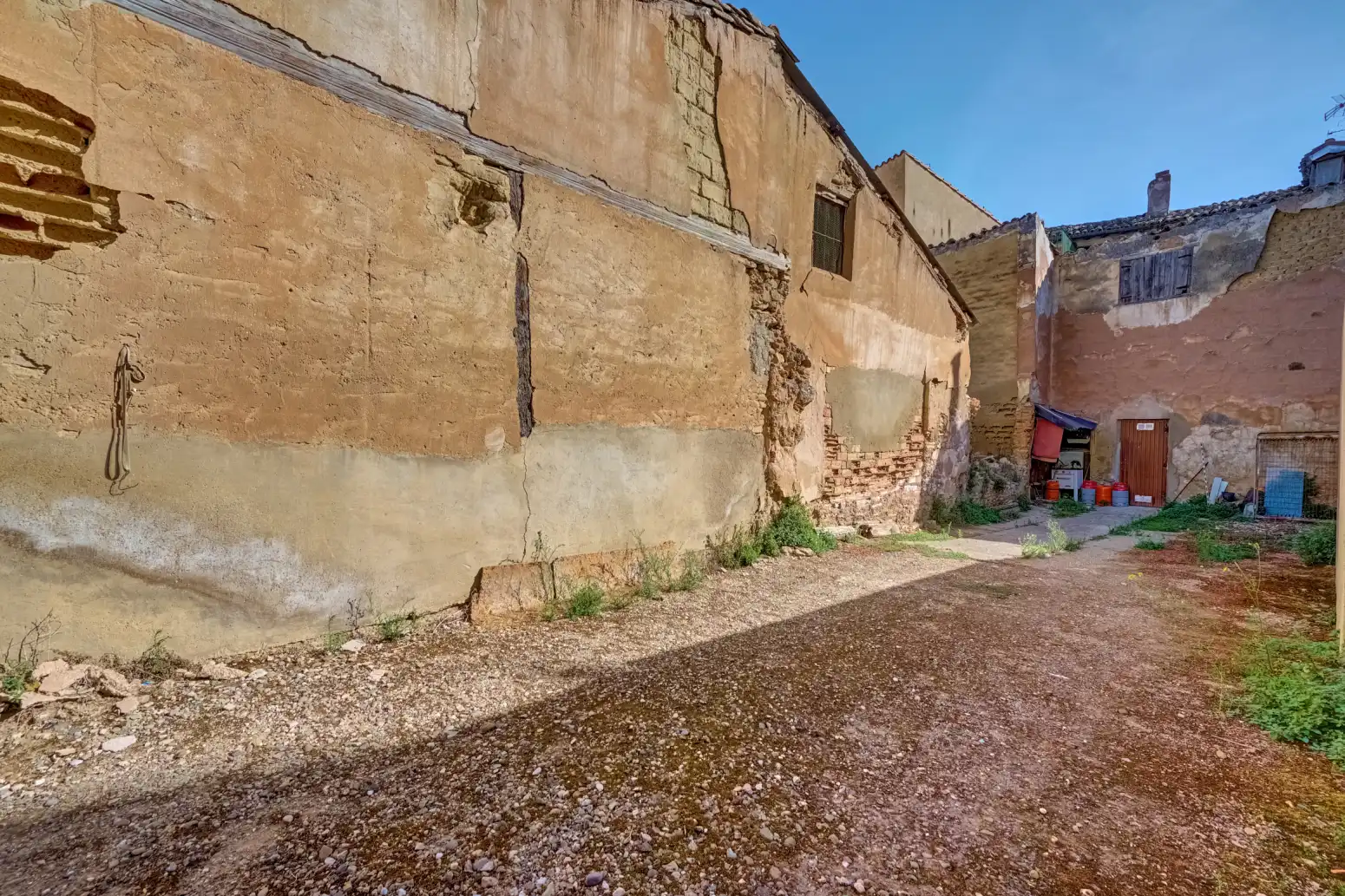 Vista exterior de Casa o chalet en venta en Falces con Calefacción, Jardín privado y Parquet