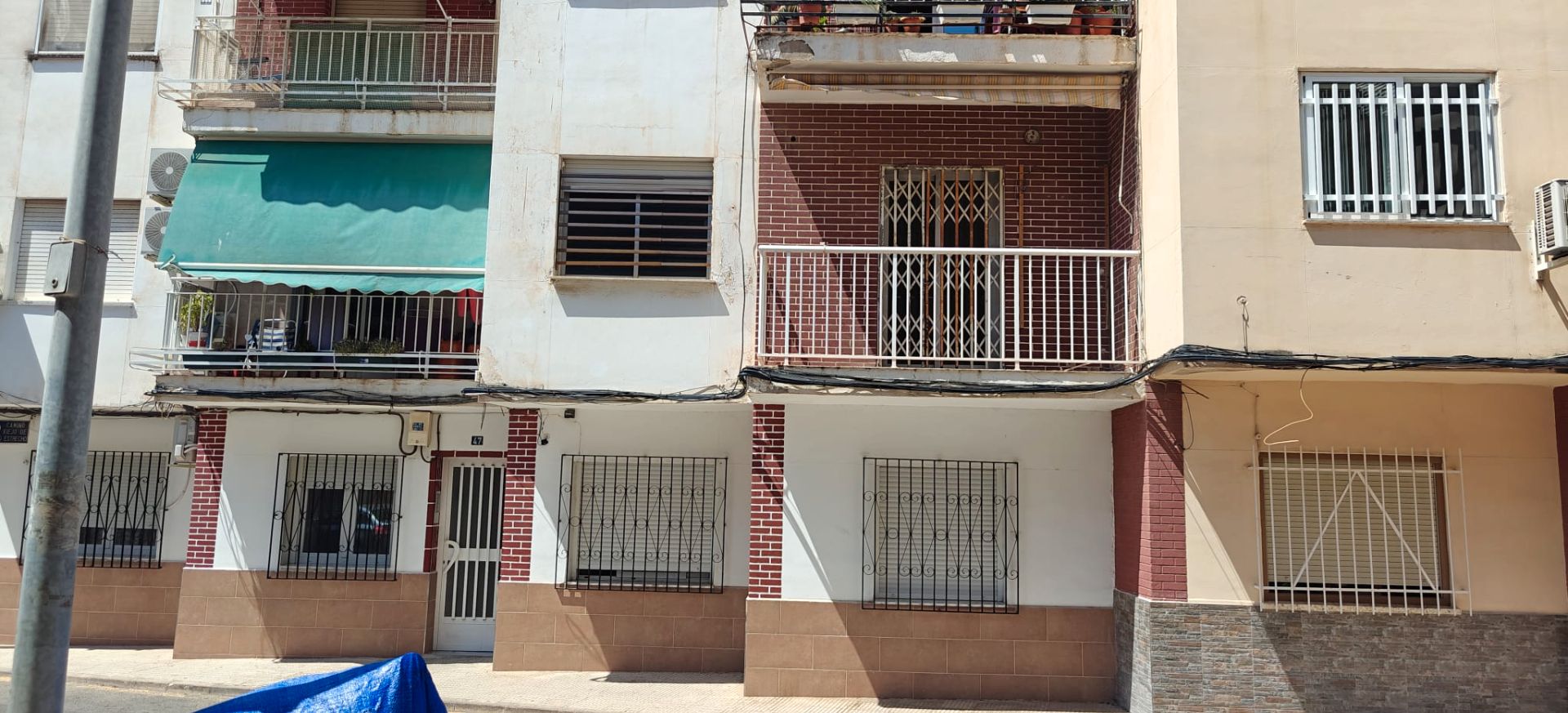 Vista exterior de Pis en venda en Cartagena amb Balcó