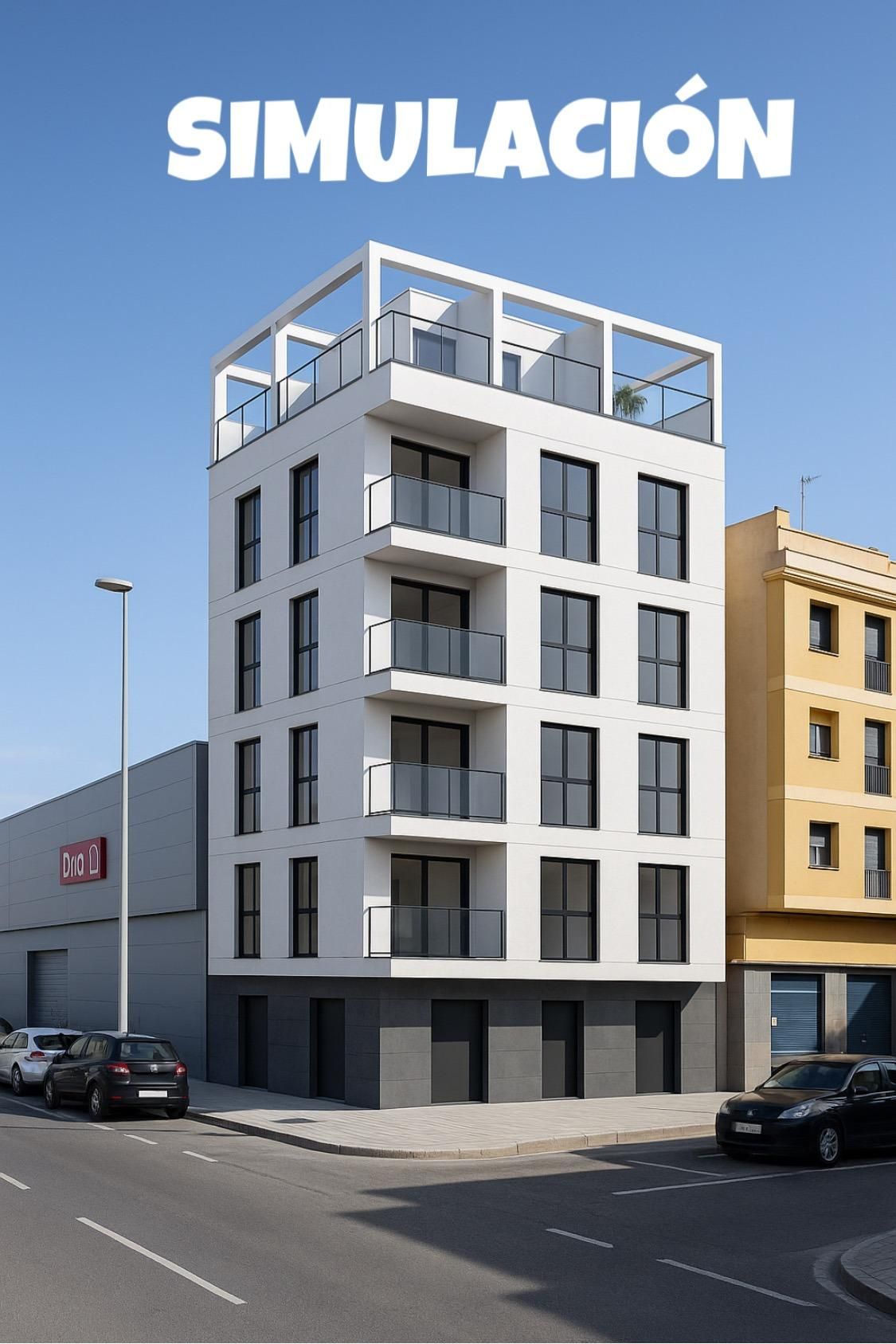Vista exterior de Residencial en venda en Elche / Elx