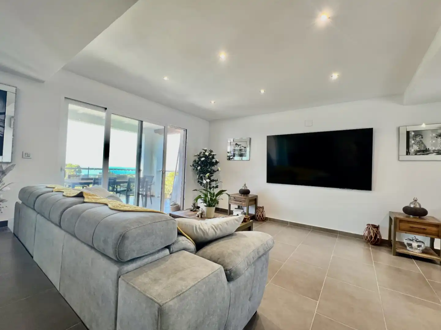 Living room of Houses for sale in Jávea / Xàbia  with Air Conditioner, Heating and Terrace