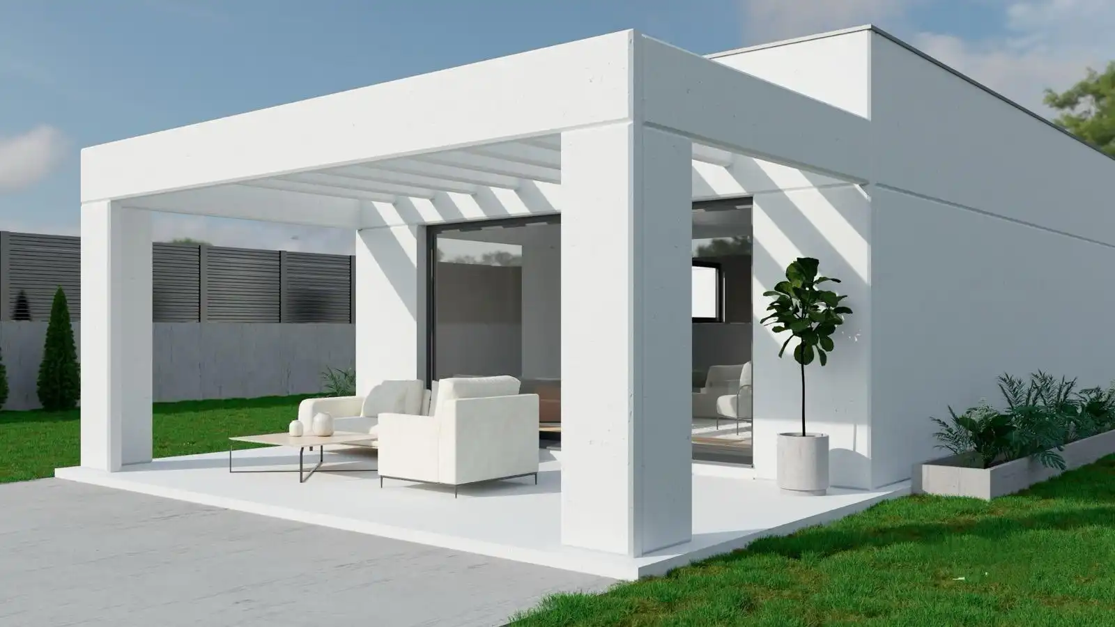 Terraza de Casa o chalet en venta en Bescanó