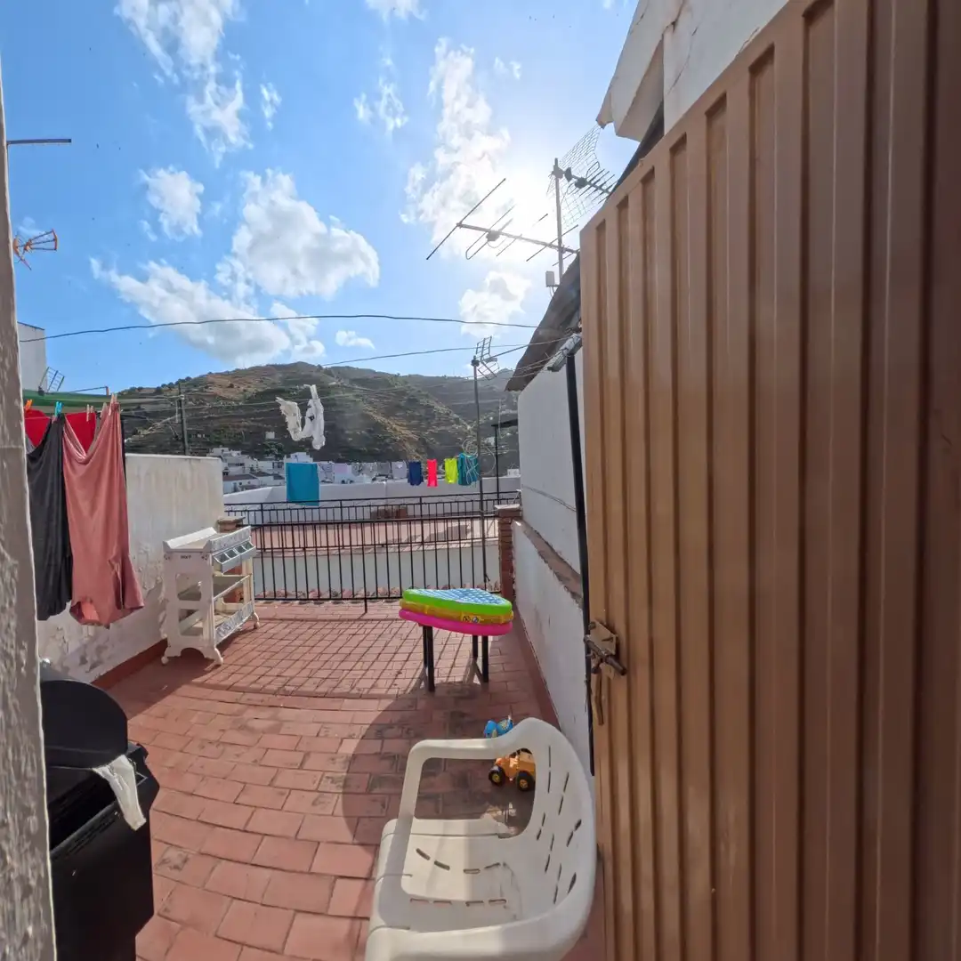 Terrassa de Casa o xalet en venda en Algarrobo amb Terrassa, Moblat i Balcó