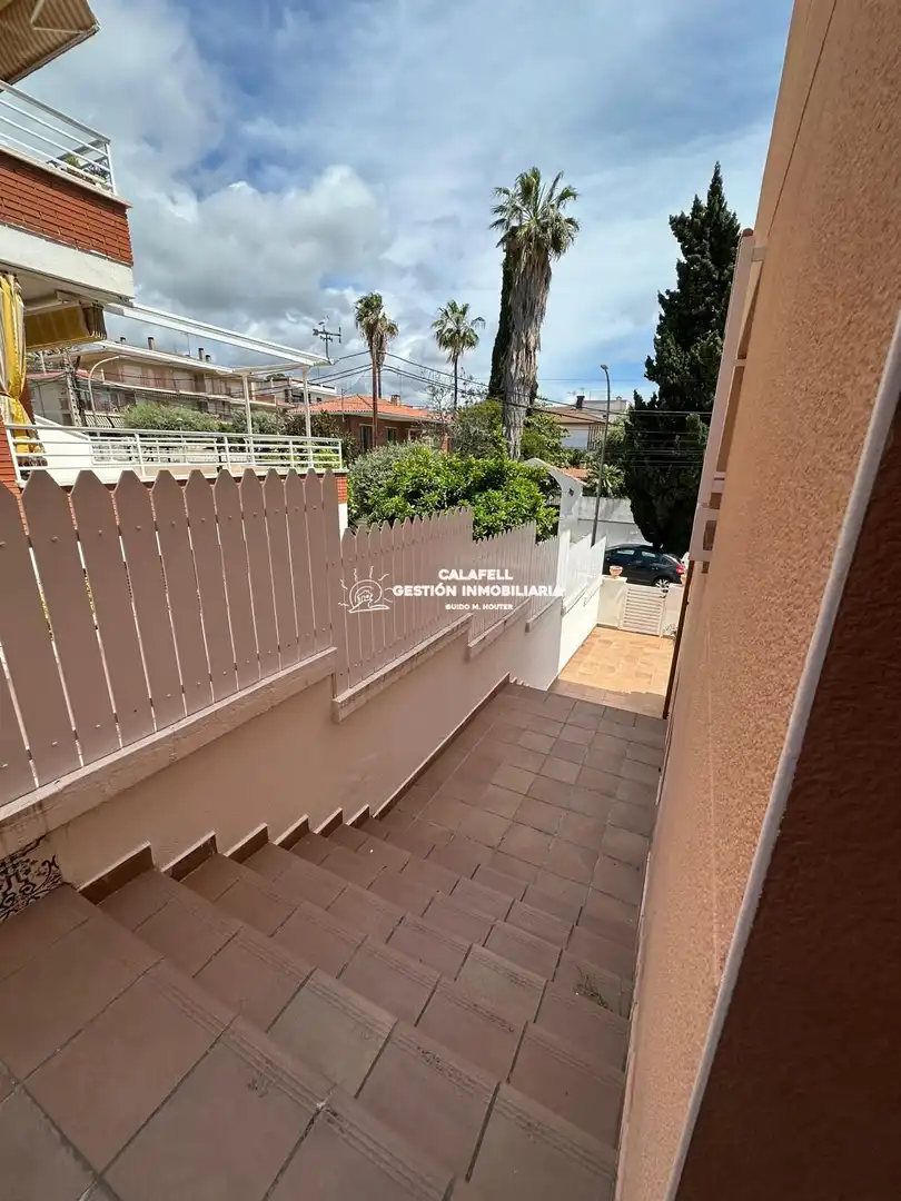 Terraza de Casa o chalet en venta en Calafell con Aire acondicionado, Jardín privado y Terraza