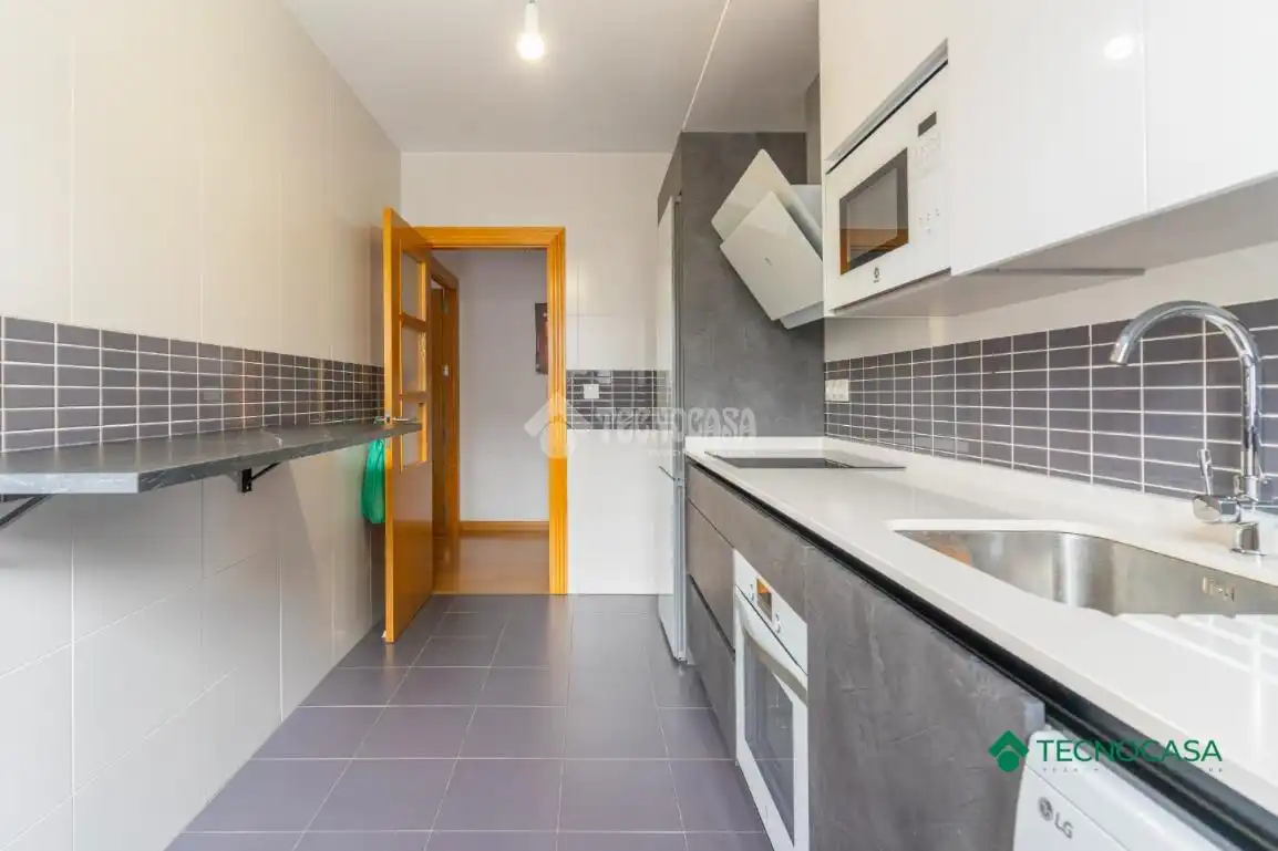 Küche von Wohnung zum Verkauf in Vícar mit Klimaanlage, Parkett und Terrasse