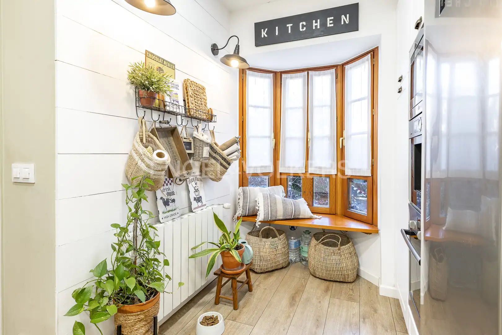 Cocina de Casa o chalet en venta en Badalona con Aire acondicionado, Calefacción y Jardín privado