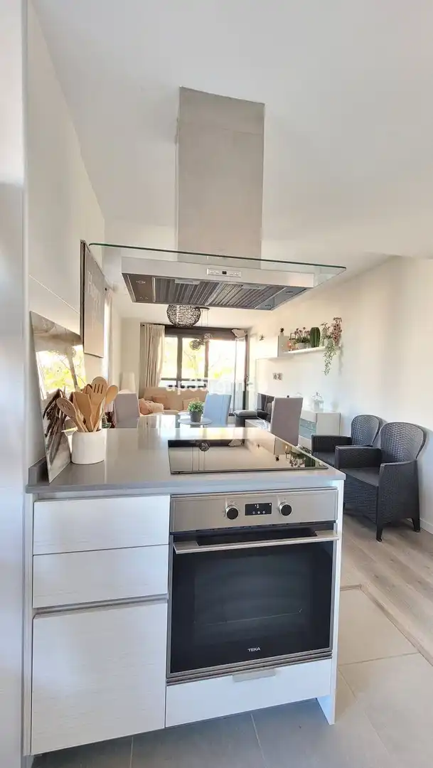 Kitchen of Apartments for sale in Estepona  with Air Conditioner, Terrace and Furnished