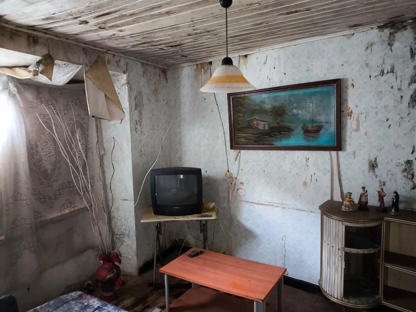 Sala d'estar de Casa o xalet en venda en Laxe