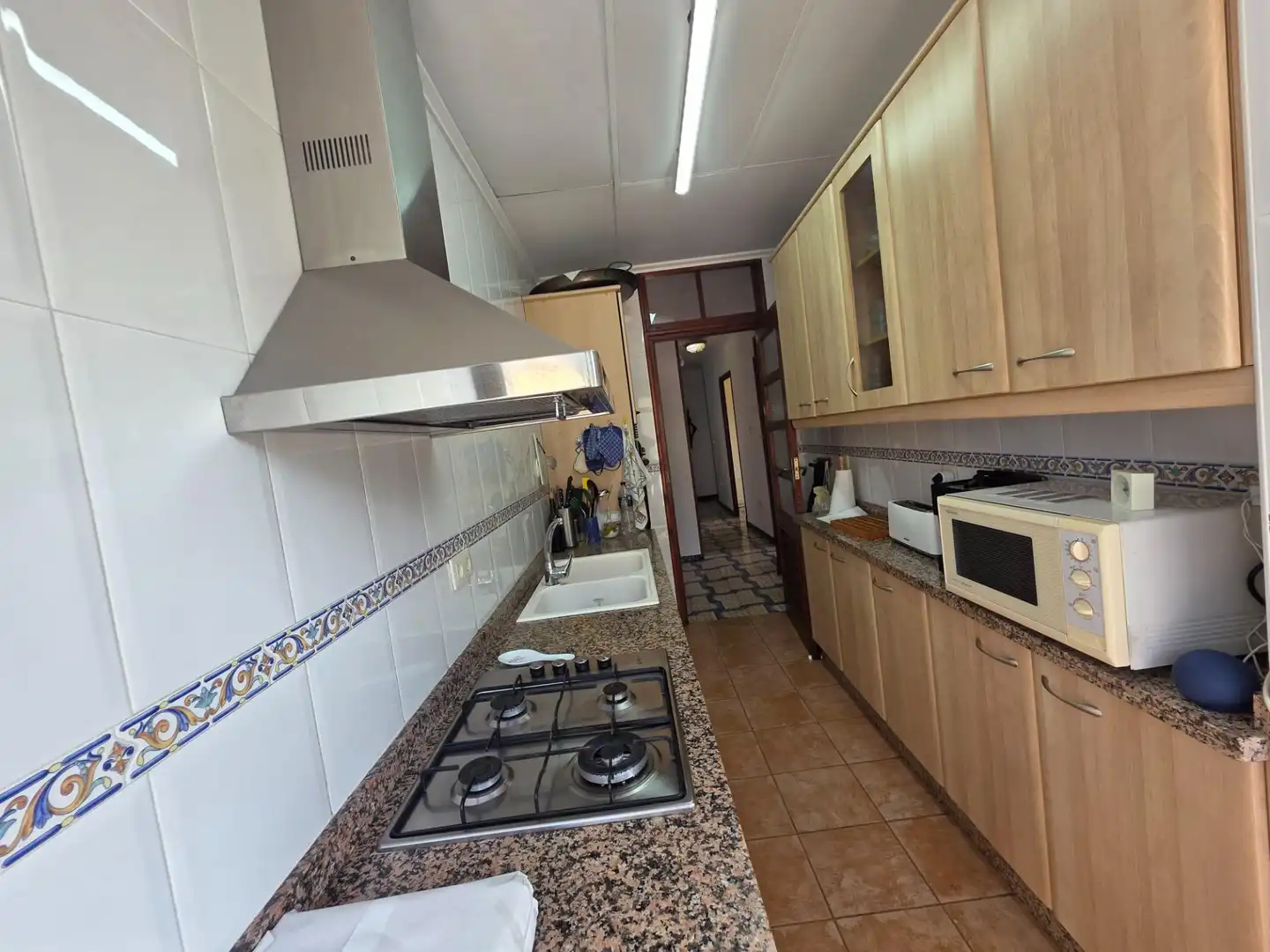 Cuina de Casa adosada en venda en La Vall de Gallinera amb Terrassa, Traster i Balcó