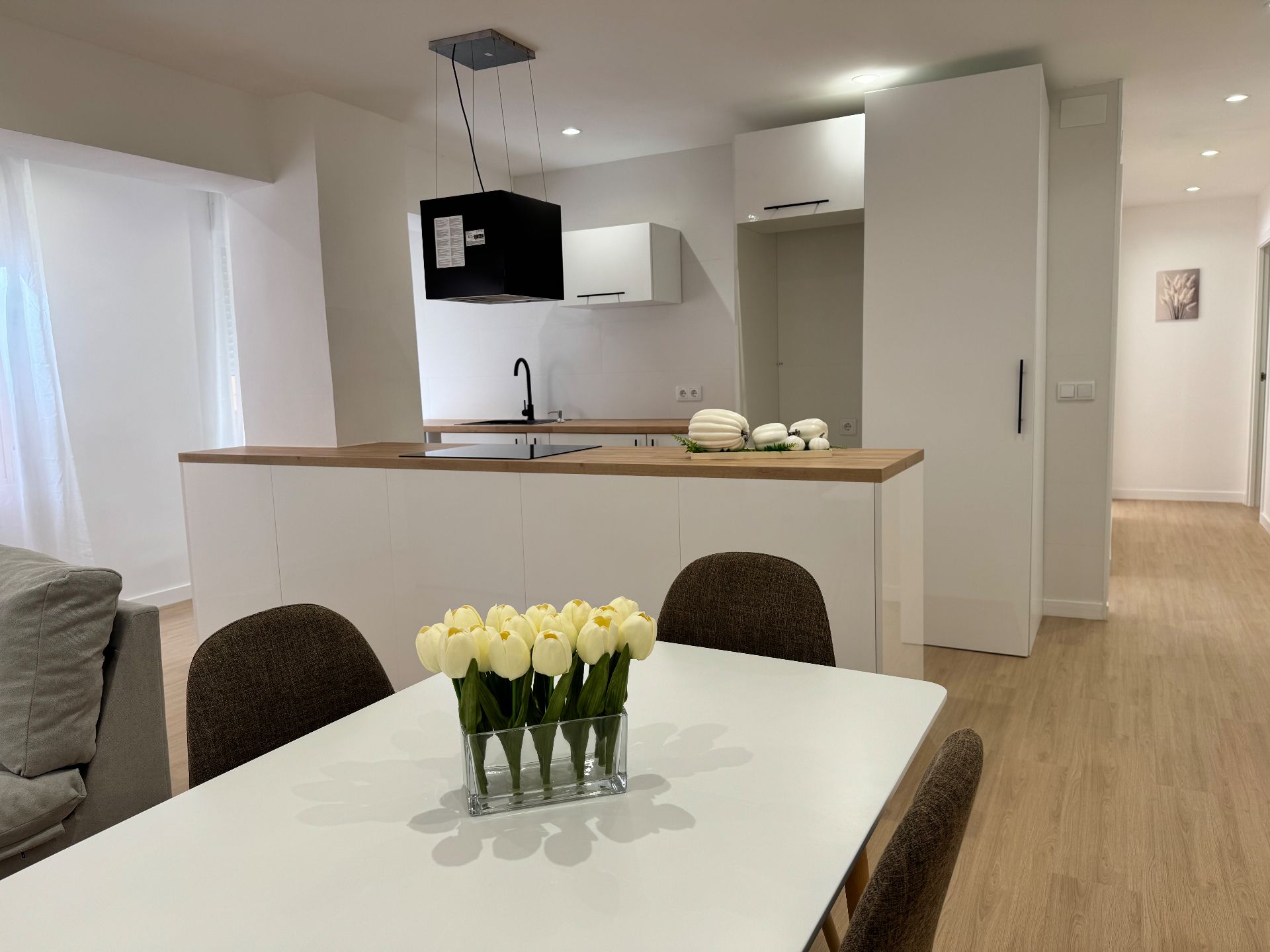 Cocina de Piso en venta en Castellón de la Plana / Castelló de la Plana con Calefacción, Amueblado y Horno