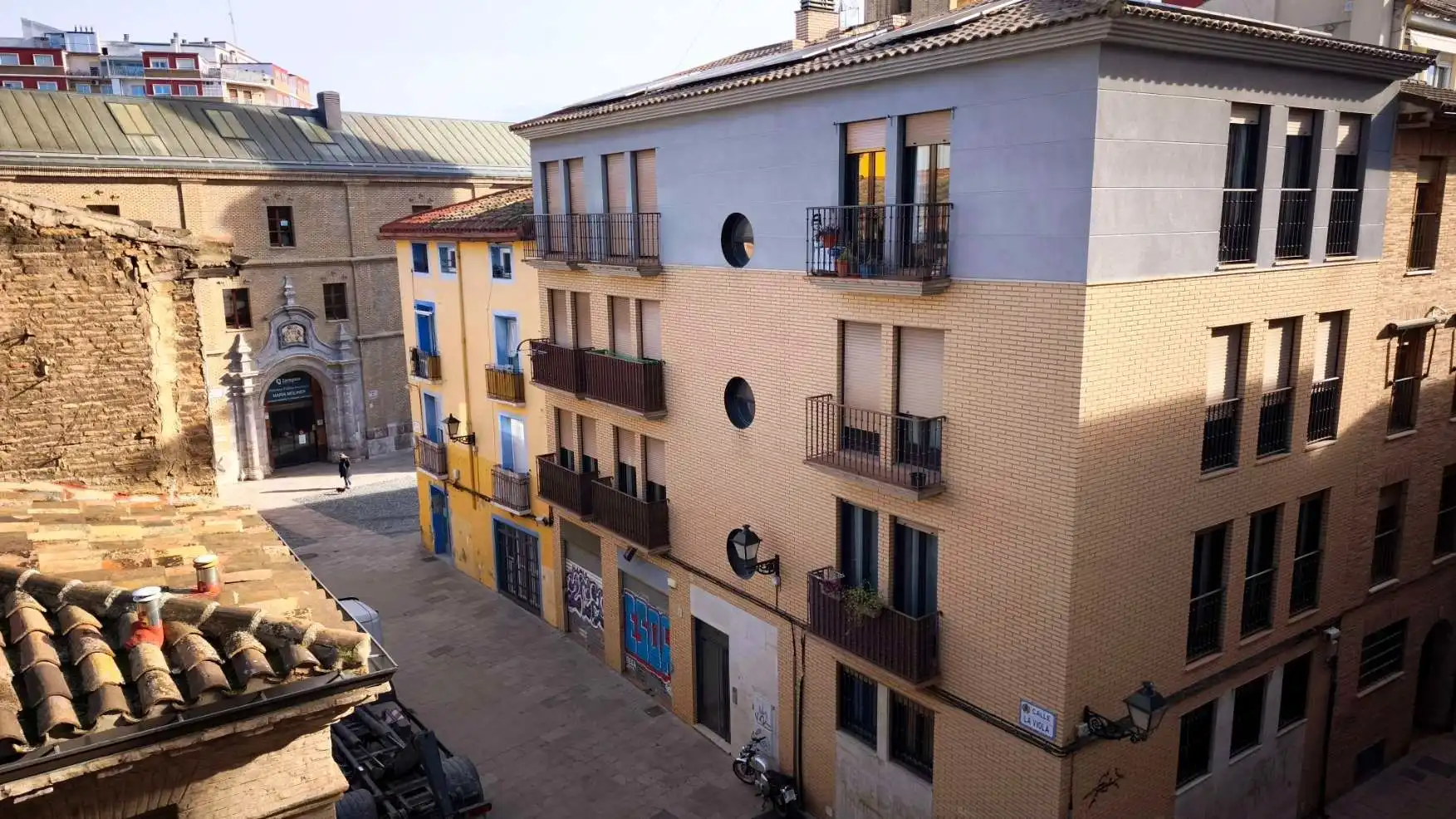 Vista exterior de Pis de lloguer en Zaragoza amb Aire condicionat, Calefacció i Traster