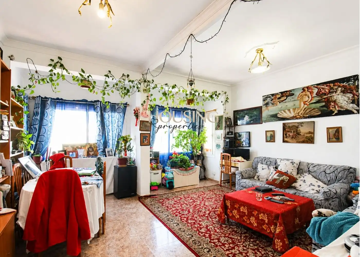 Sala d'estar de Pis en venda en  Palma de Mallorca