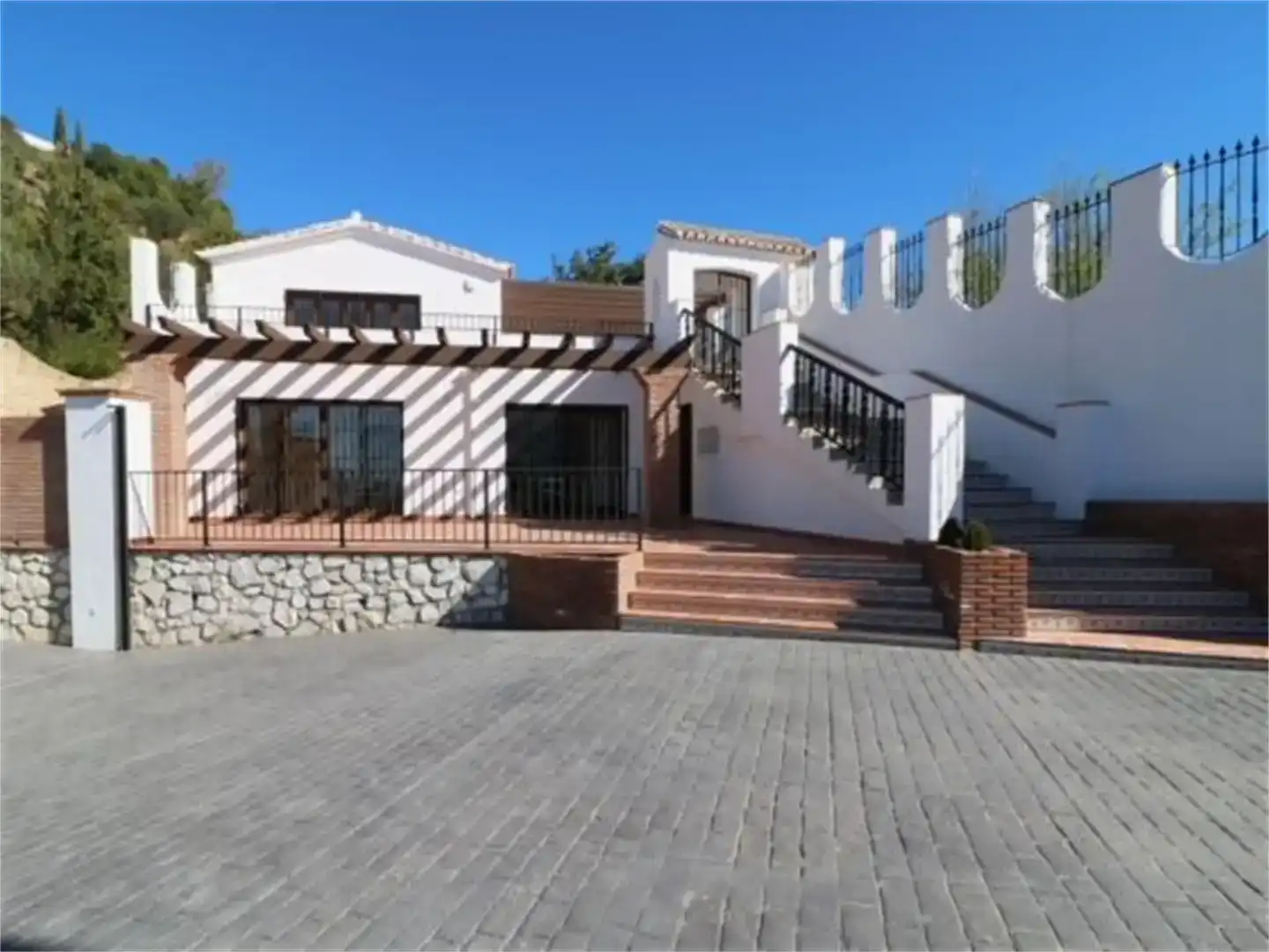 Außenansicht von Country house zum Verkauf in Mijas mit Klimaanlage, Schwimmbad und Balkon