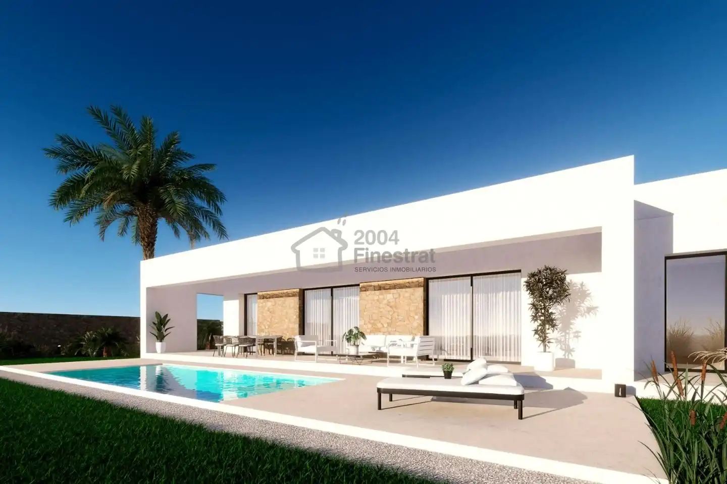 Vista exterior de Casa o chalet en venta en Finestrat con Aire acondicionado, Jardín privado y Terraza