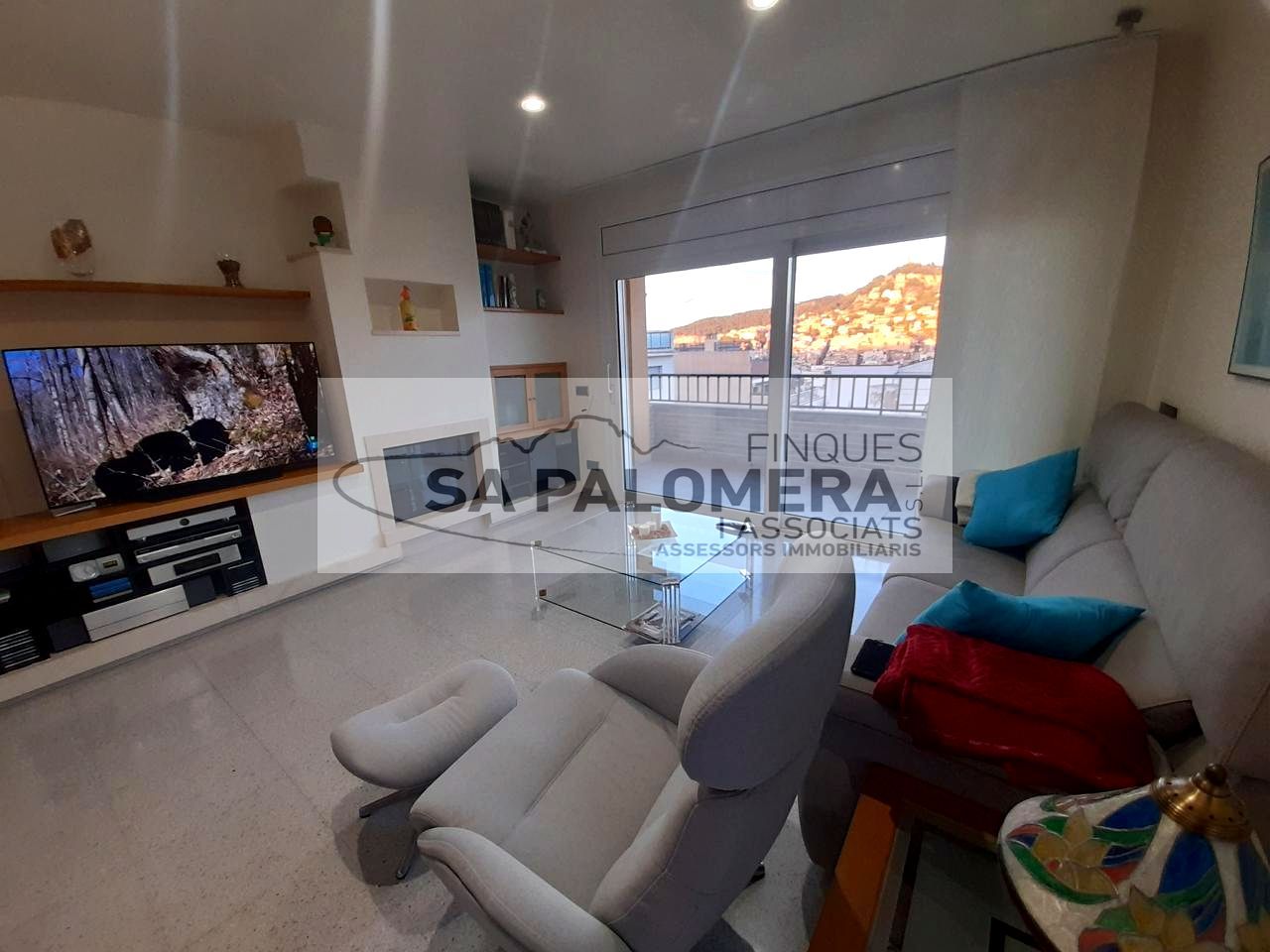 Living room of House or chalet for sale in Blanes  with Air Conditioner, Private garden and Terrace
