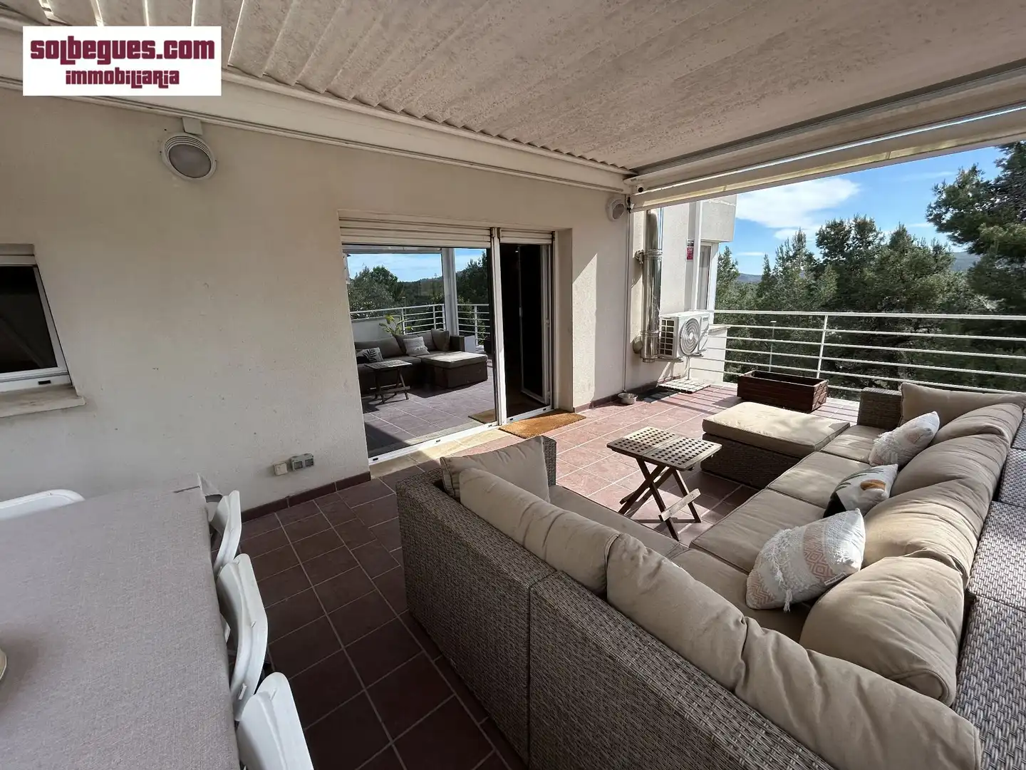 Terraza de Casa o chalet en venta en Begues con Aire acondicionado, Calefacción y Jardín privado