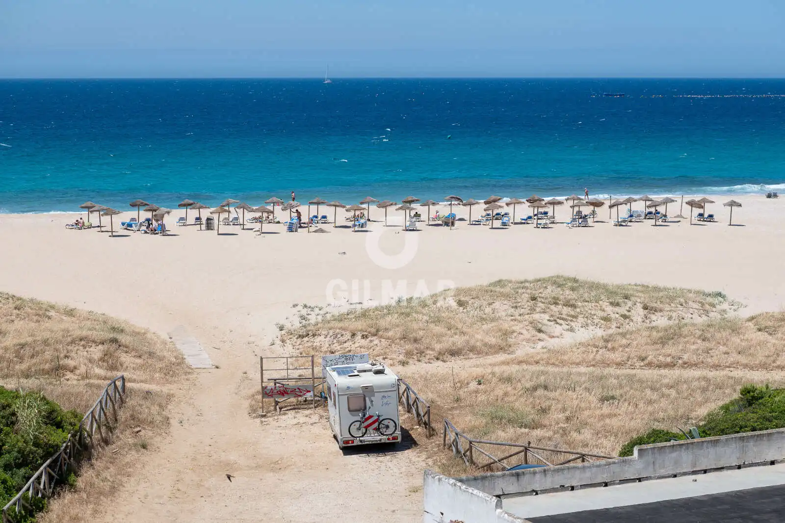 Exterior view of Flat for sale in Zahara de los Atunes  with Heating, Private garden and Storage room