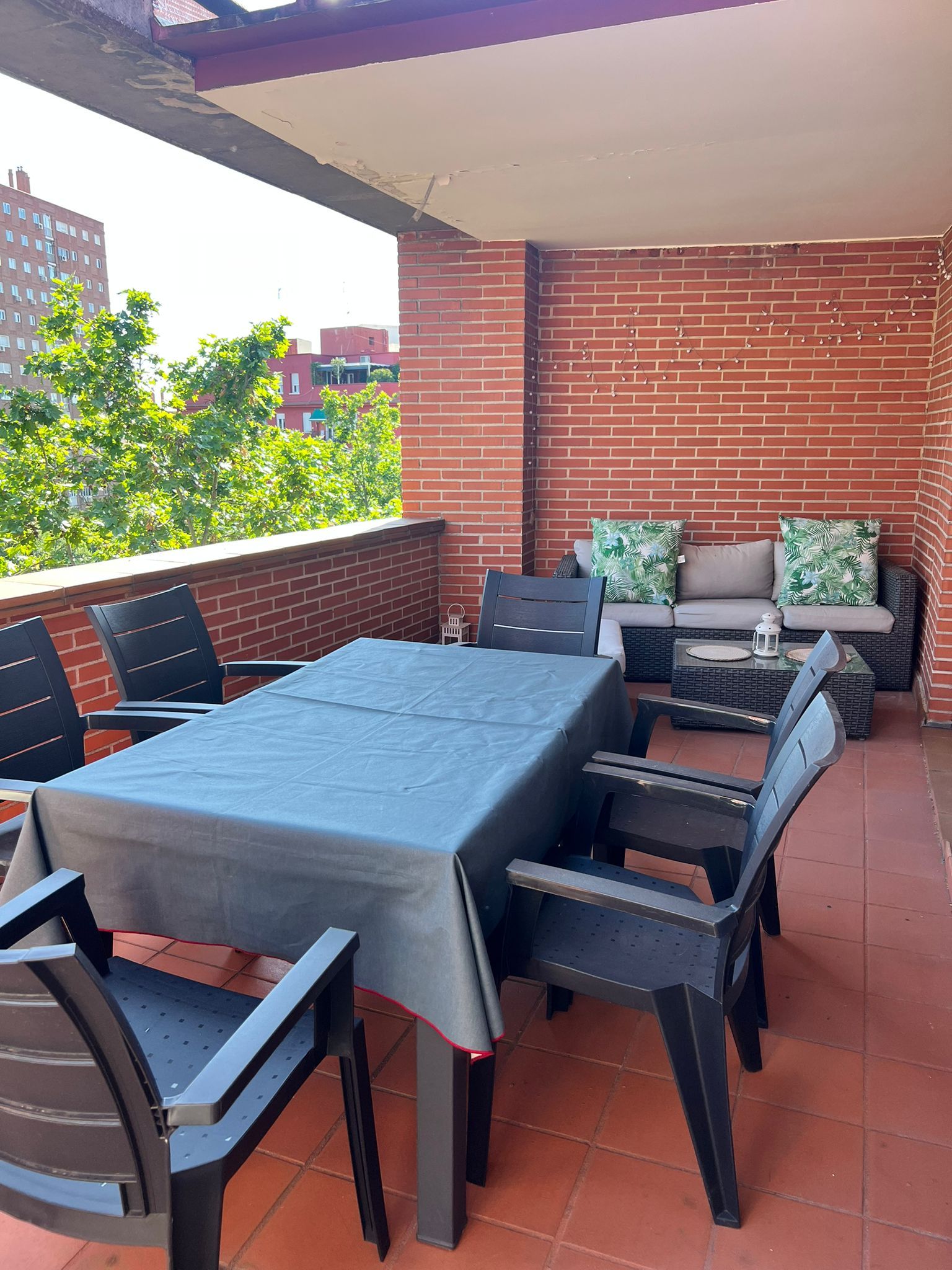 Terrassa de Àtic de lloguer en  Madrid Capital amb Balcó
