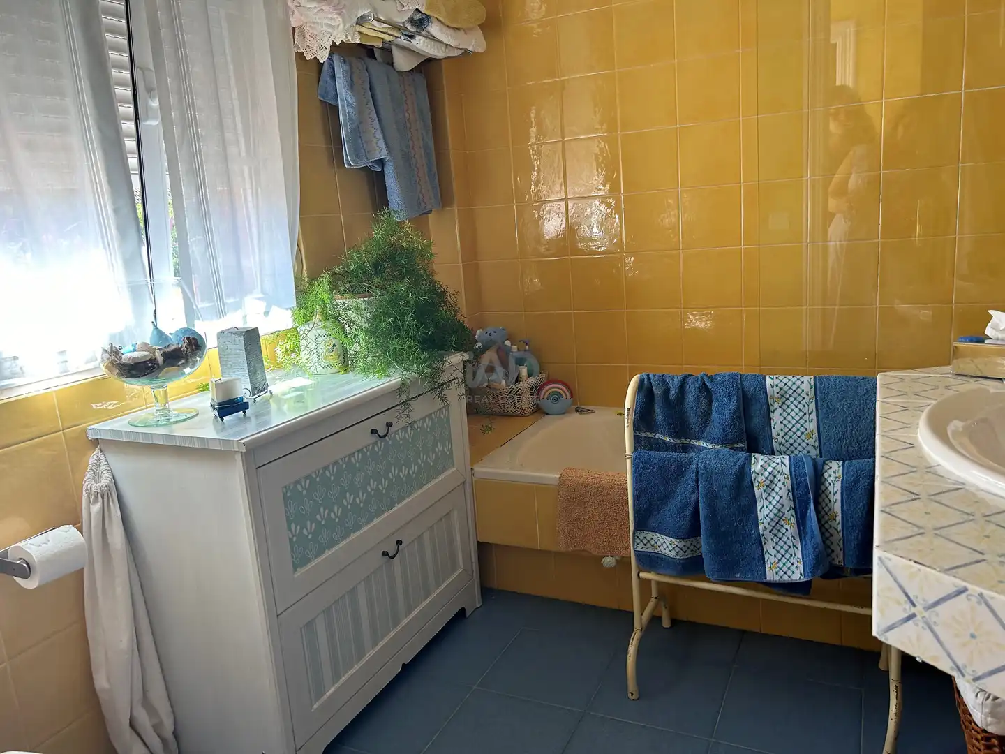 Baño de Casa o chalet en venta en Sariegos con Calefacción, Terraza y Piscina
