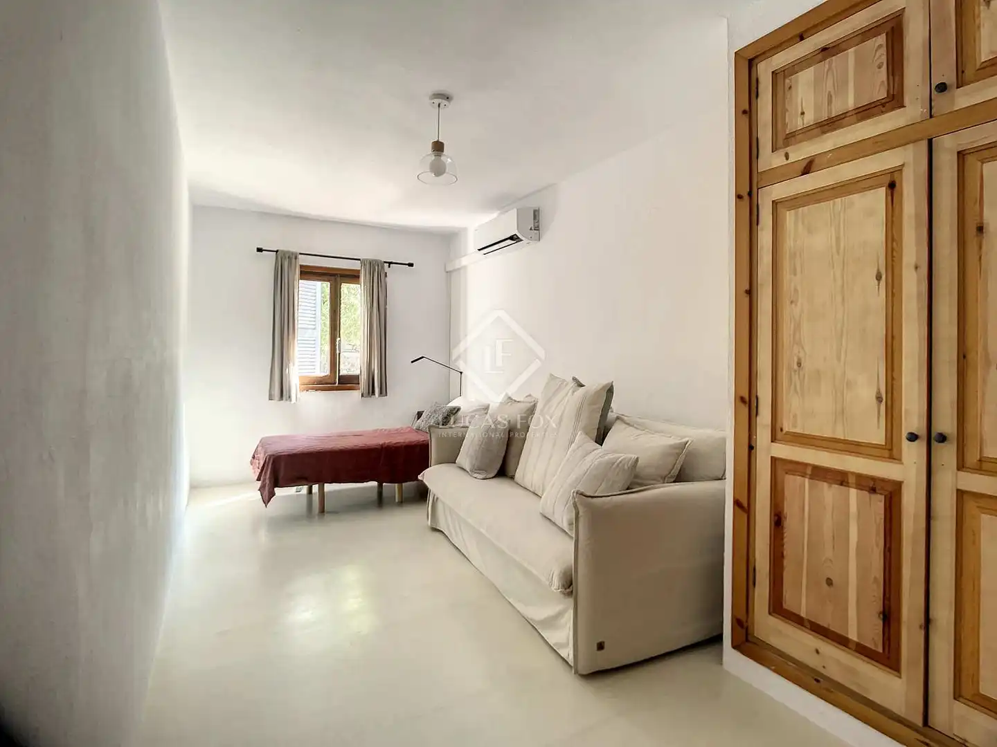 Wohnzimmer von Haus oder Chalet zur Miete in Alaior mit Klimaanlage, Heizung und Privatgarten
