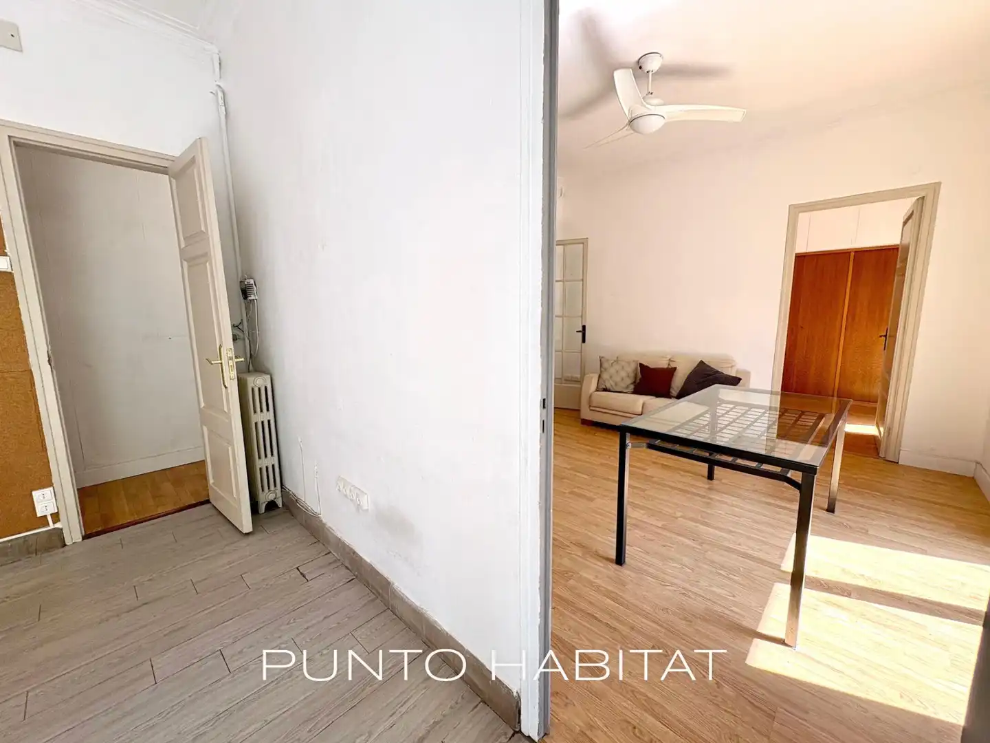 Sala de estar de Piso en venta en Barcelona con Aire acondicionado, Parquet y Trastero