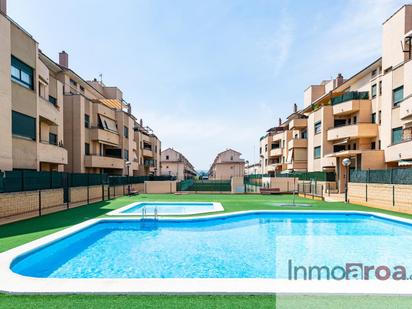 Schwimmbecken von Wohnung zum verkauf in La Pobla de Vallbona mit Klimaanlage, Heizung und Terrasse