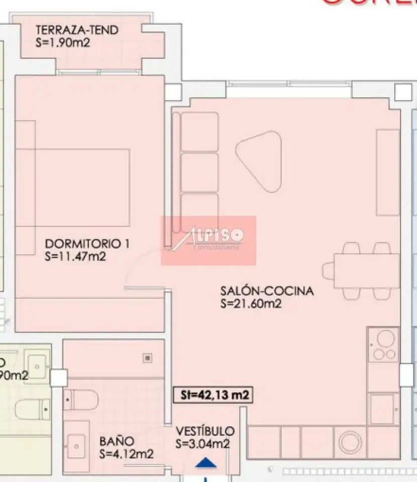 Sala d'estar de Estudi en venda en Ourense Capital  amb Calefacció i Balcó