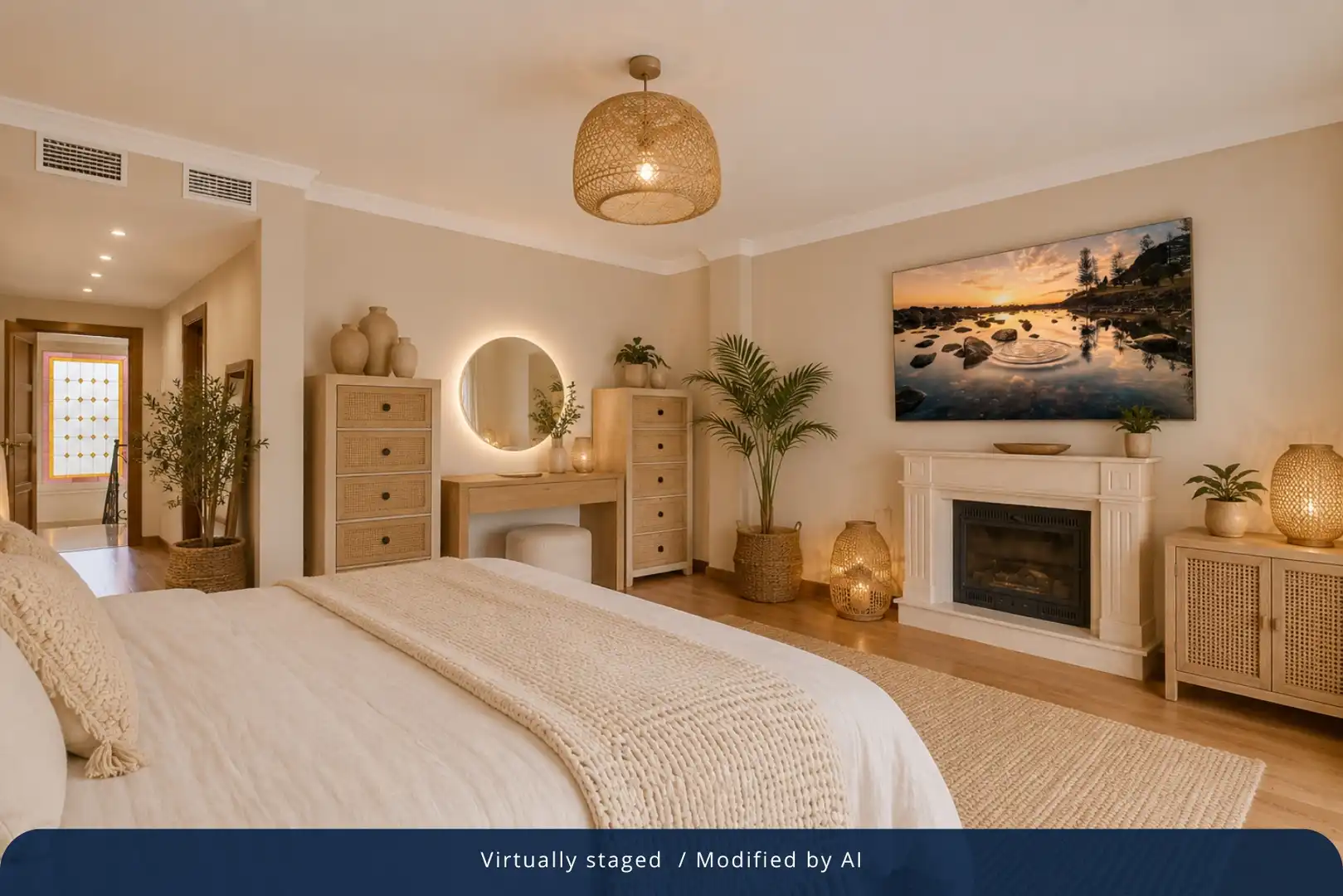 Habitación de Casa o chalet en venta en Benalmádena con Aire acondicionado, Calefacción y Jardín privado