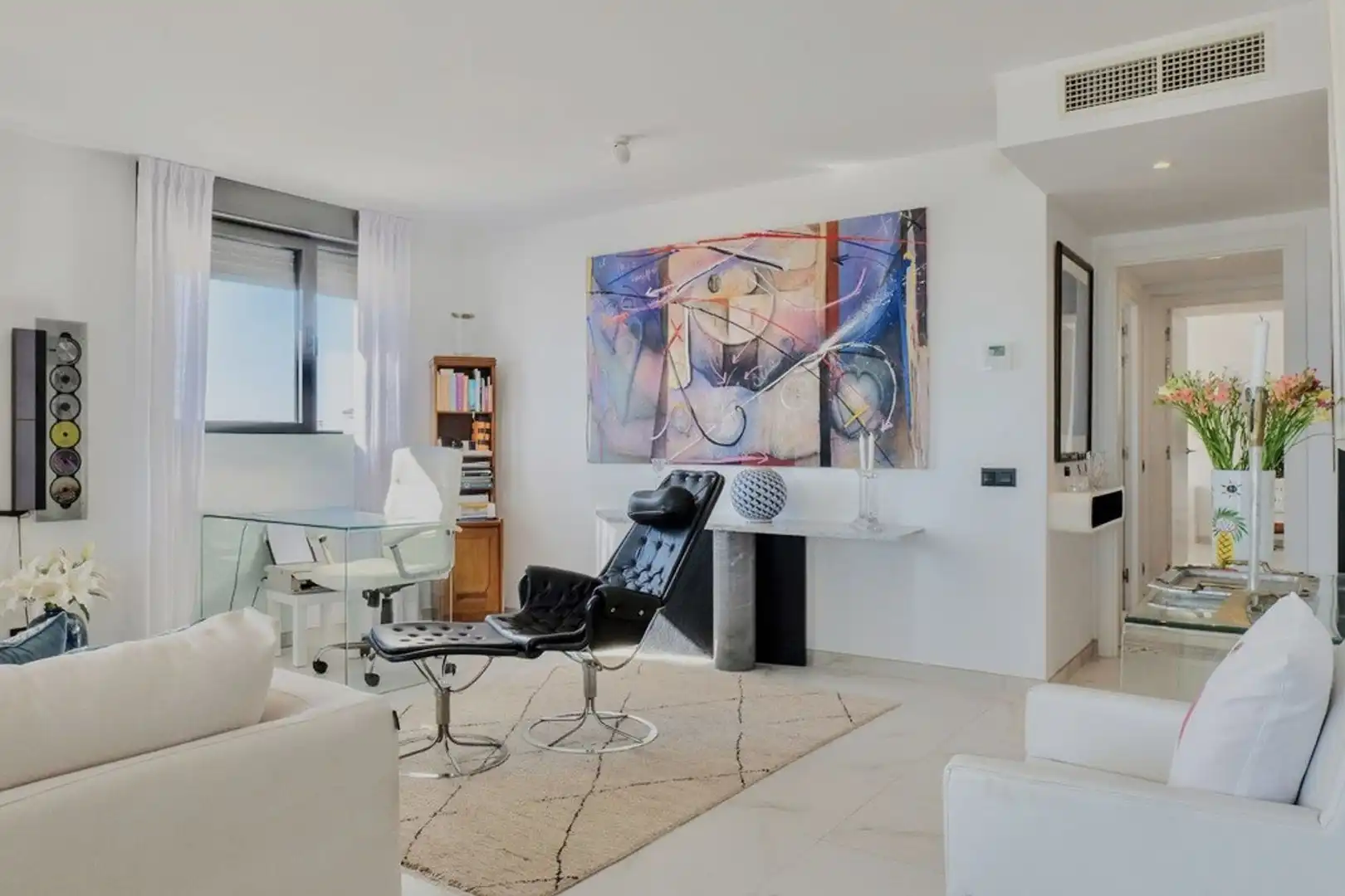 Sala d'estar de Àtic en venda en Estepona