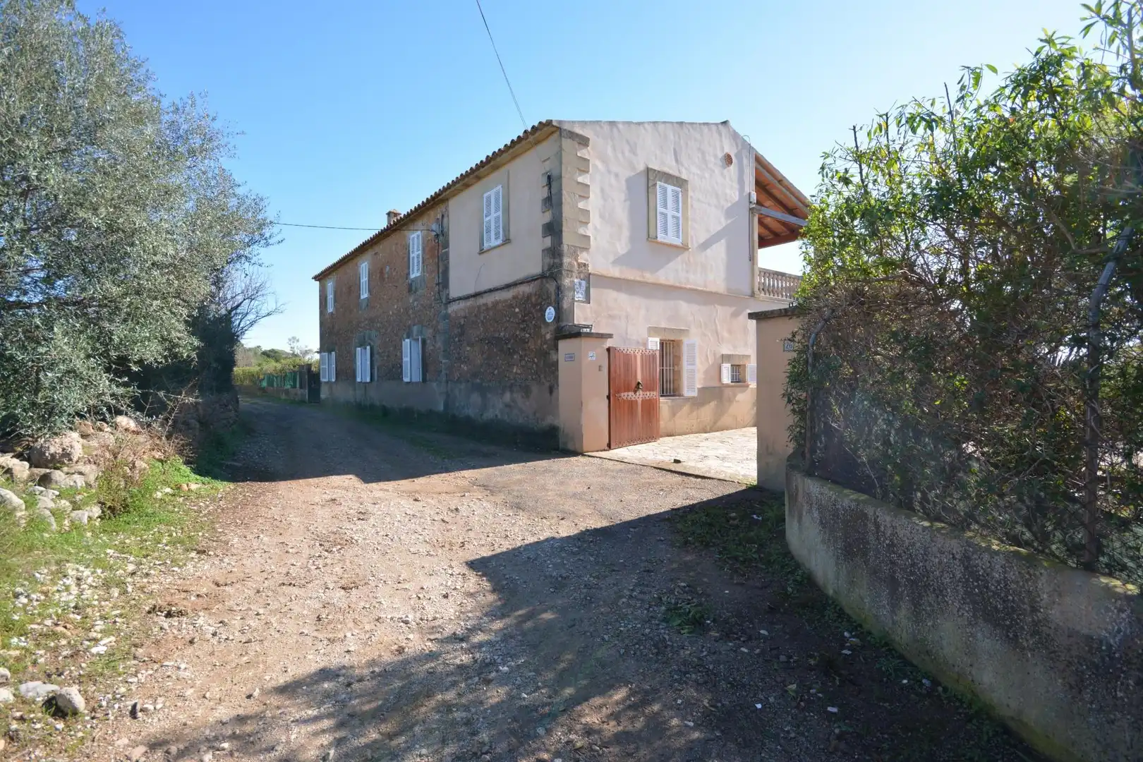 Vista exterior de Finca rústica en venda en Marratxí amb Aire condicionat, Calefacció i Jardí privat