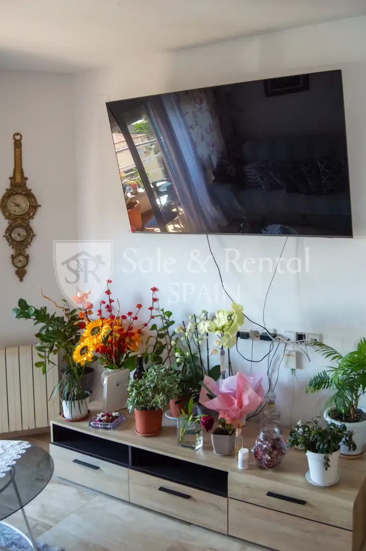 Garten von Wohnung zum Verkauf in Blanes mit Klimaanlage und Heizung