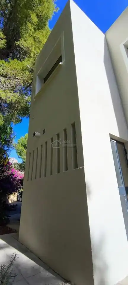Vista exterior de Casa o chalet en venta en Callosa d'en Sarrià con Aire acondicionado, Jardín privado y Terraza