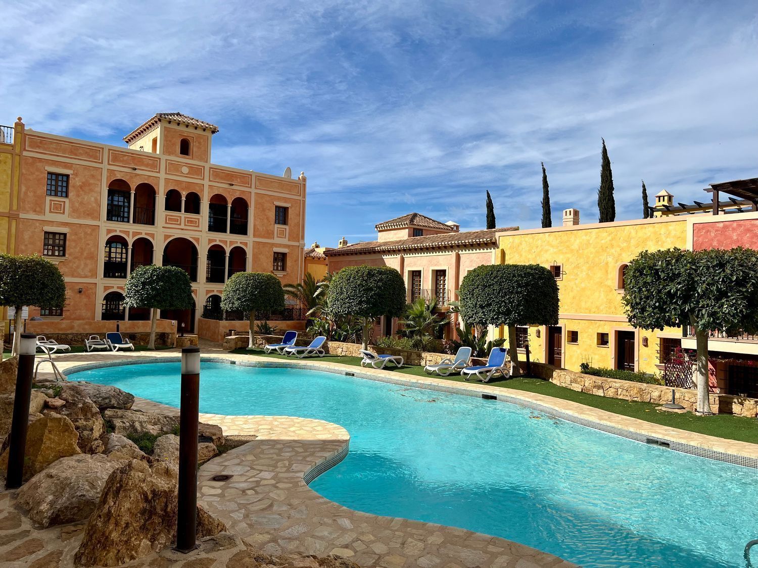 Swimming pool of Flat for sale in Cuevas del Almanzora  with Air Conditioner, Terrace and Swimming Pool