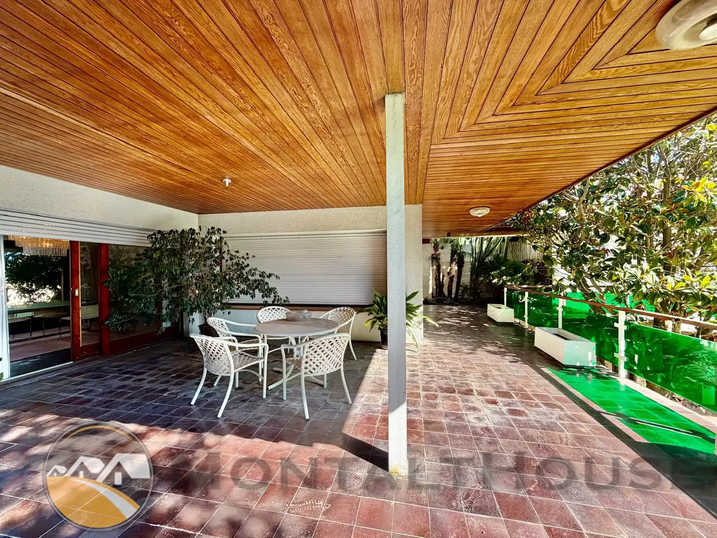 Terraza de Casa o chalet en venta en Sant Andreu de Llavaneres con Calefacción, Jardín privado y Parquet