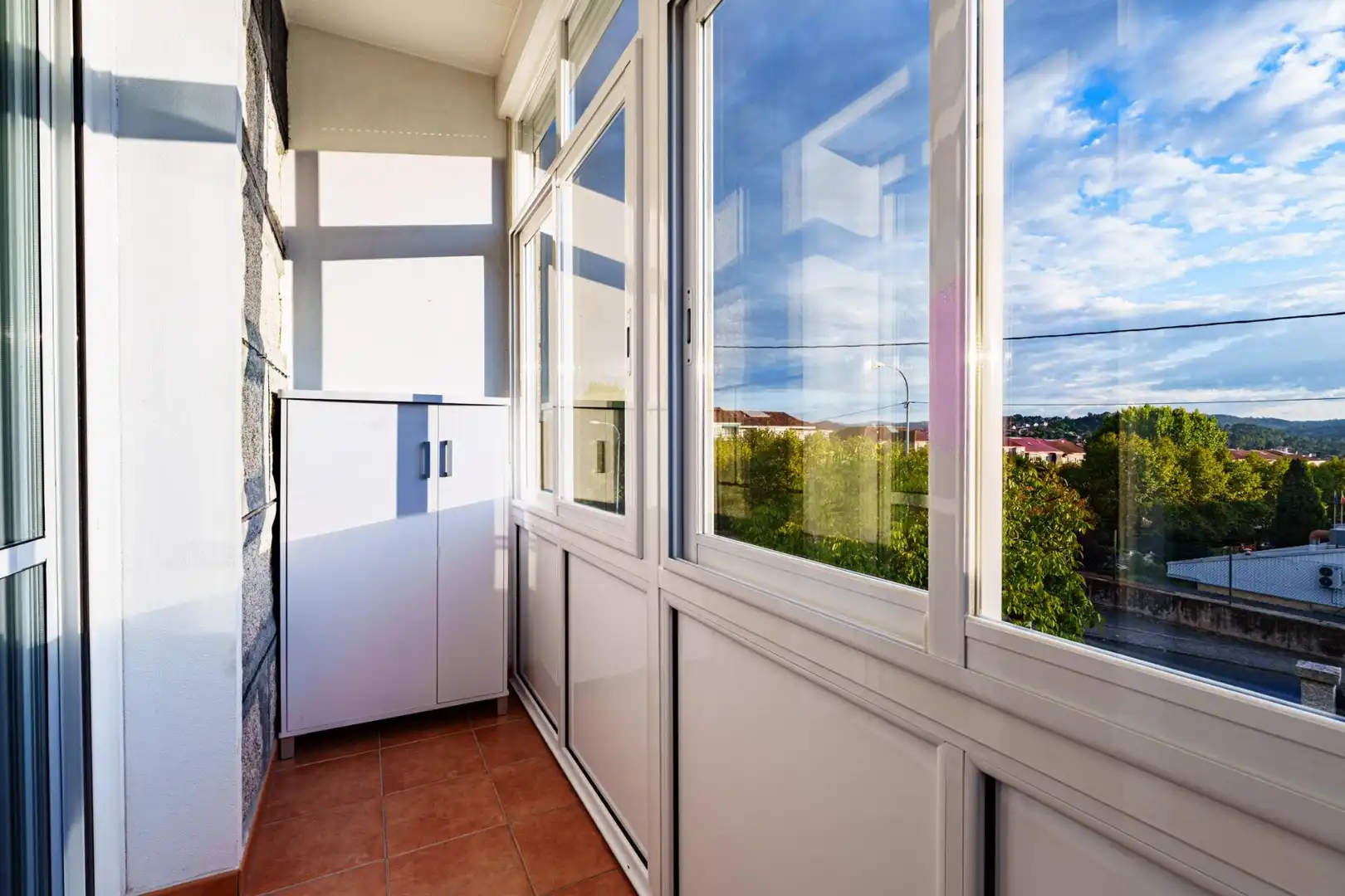 Terraza de Casa o chalet en venta en Ourense Capital  con Calefacción, Jardín privado y Balcón