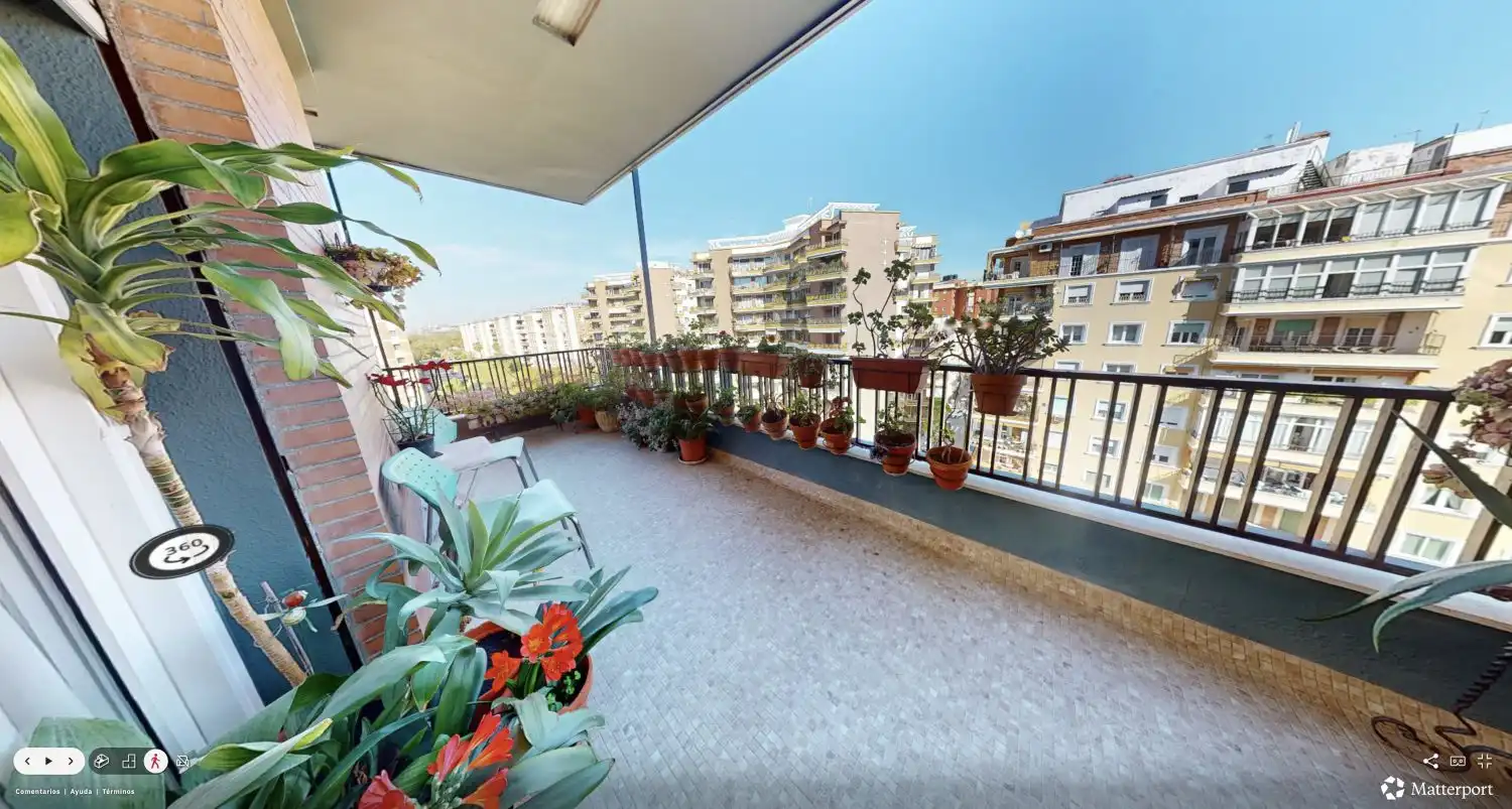 Terrace of Flat for sale in Sevilla  with Air Conditioner, Terrace and Storage room