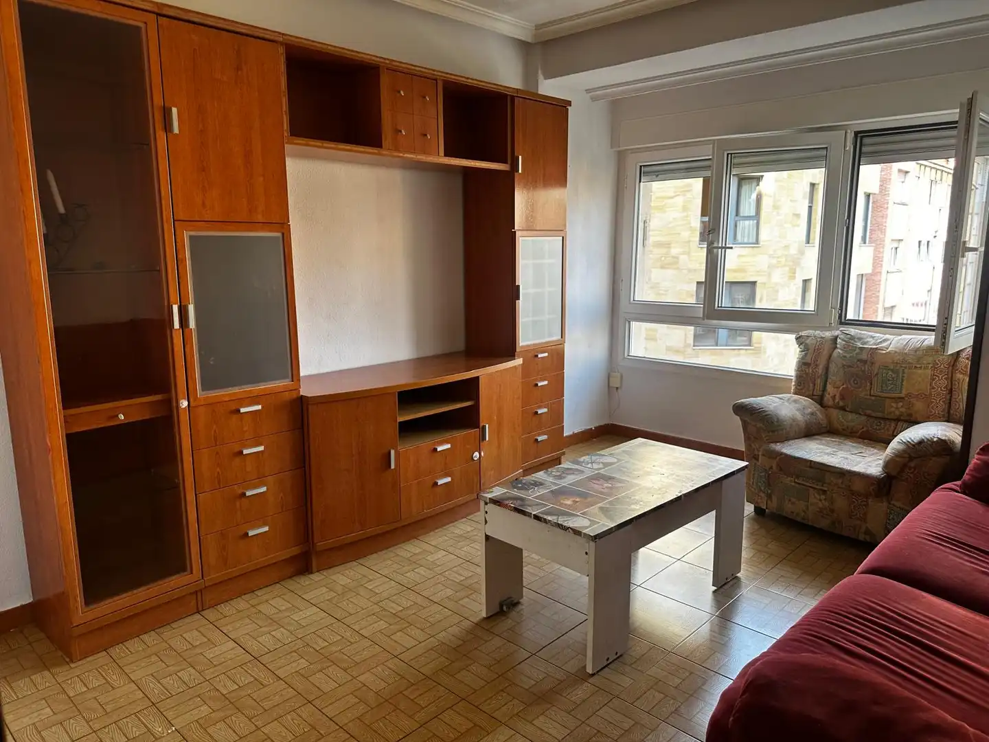 Wohnzimmer von Wohnung zum Verkauf in Gijón  mit Heizung, Möbliert und Alarm