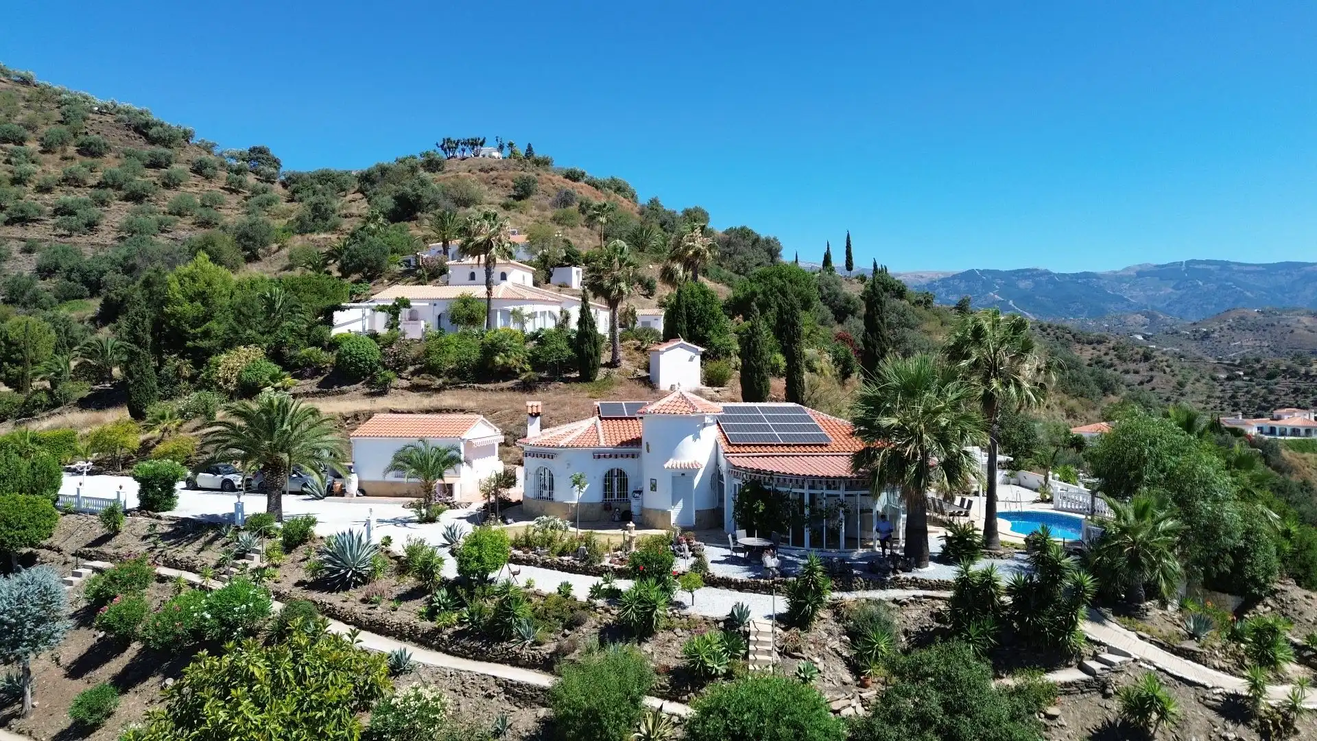 Vista exterior de Finca rústica en venda en Arenas amb Aire condicionat, Jardí privat i Terrassa