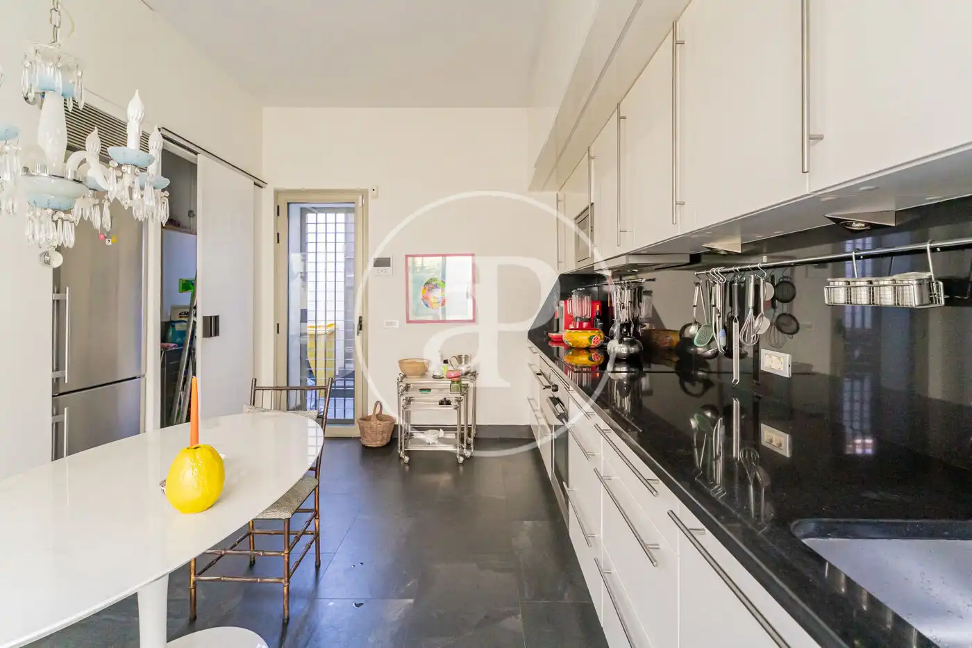Kitchen of Houses for rent in Madrid  with Air Conditioner, Heating and Private garden