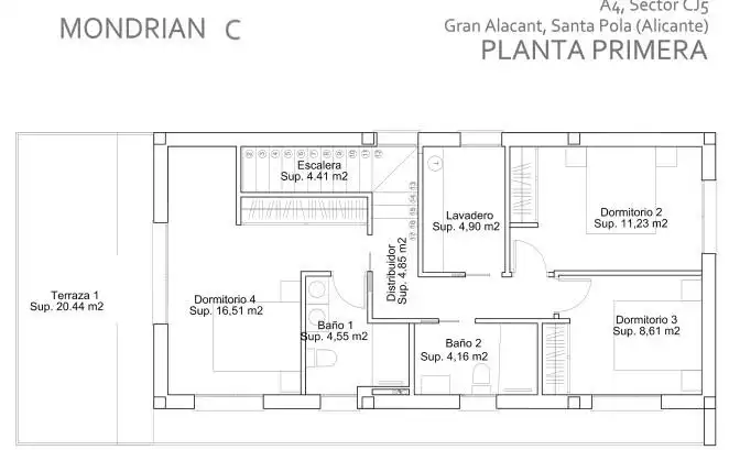Chalet con piscina en venta en Gran Alacant, imagen 19