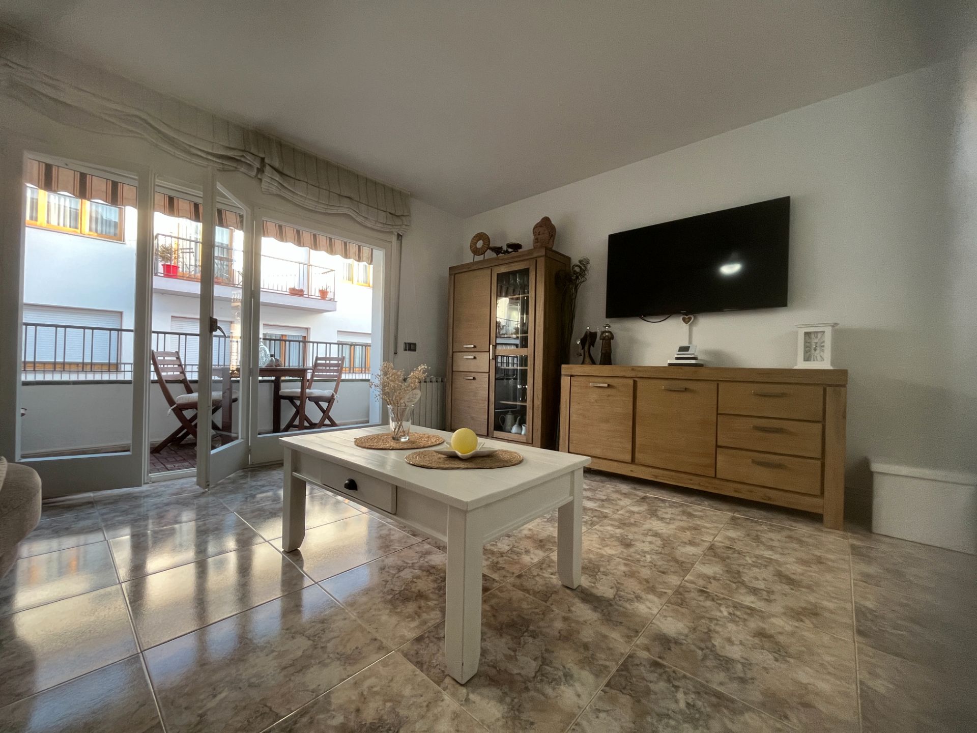 Sala d'estar de Pis en venda en Bescanó amb Calefacció i Balcó