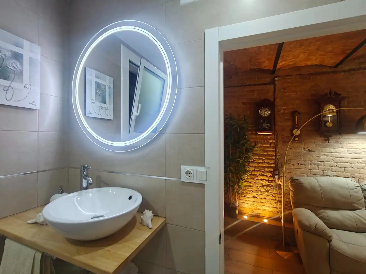 Baño de Apartamento en venta en Barcelona con Aire acondicionado, Calefacción y Terraza