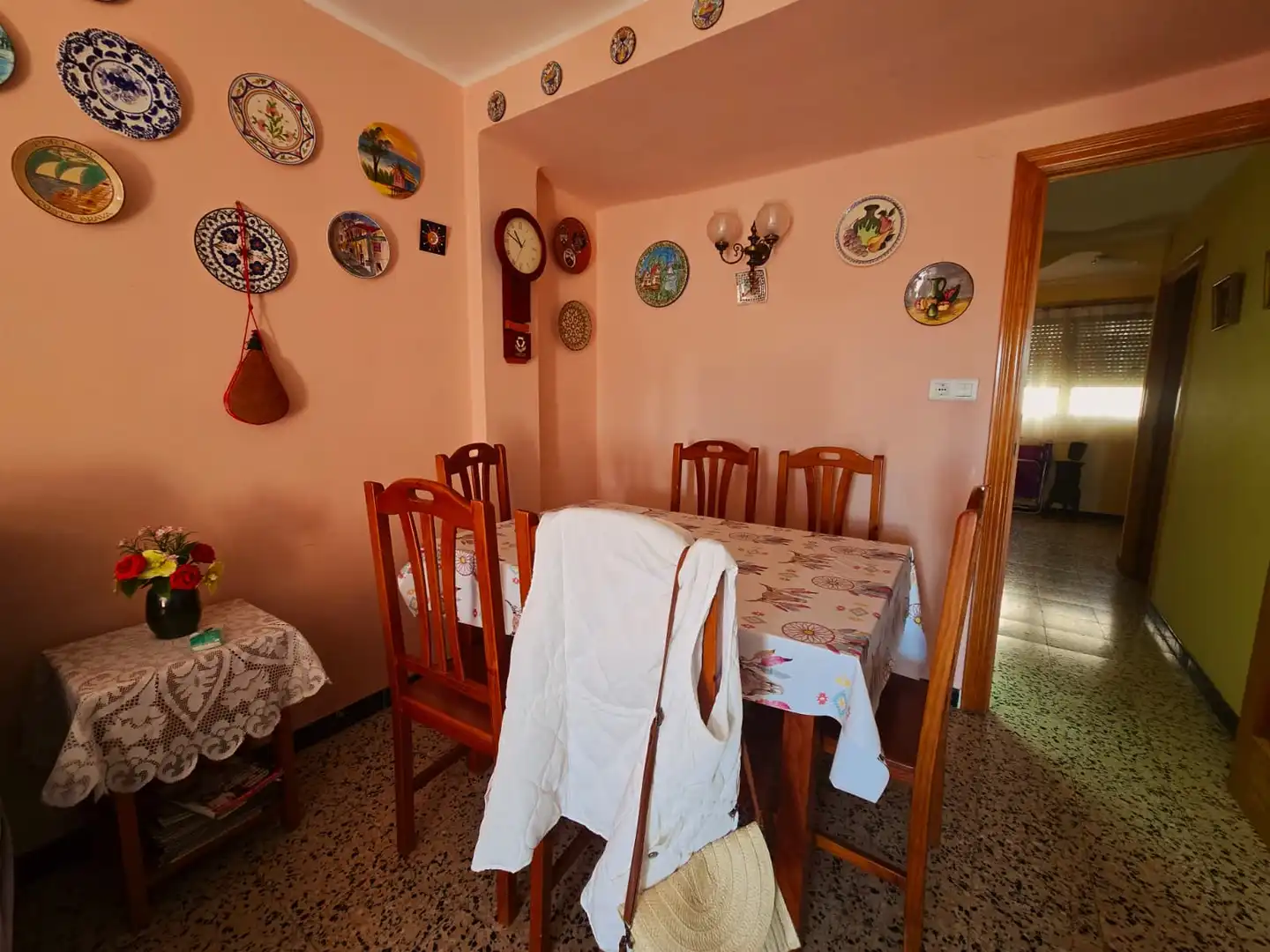 Dining room of Flat for sale in Cambrils  with Air Conditioner, Furnished and Oven