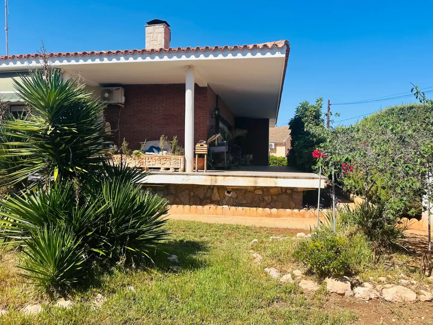 Jardín de Casa o chalet en venta en Cartagena con Aire acondicionado, Jardín privado y Terraza
